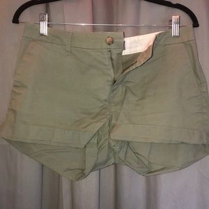 Green shorts